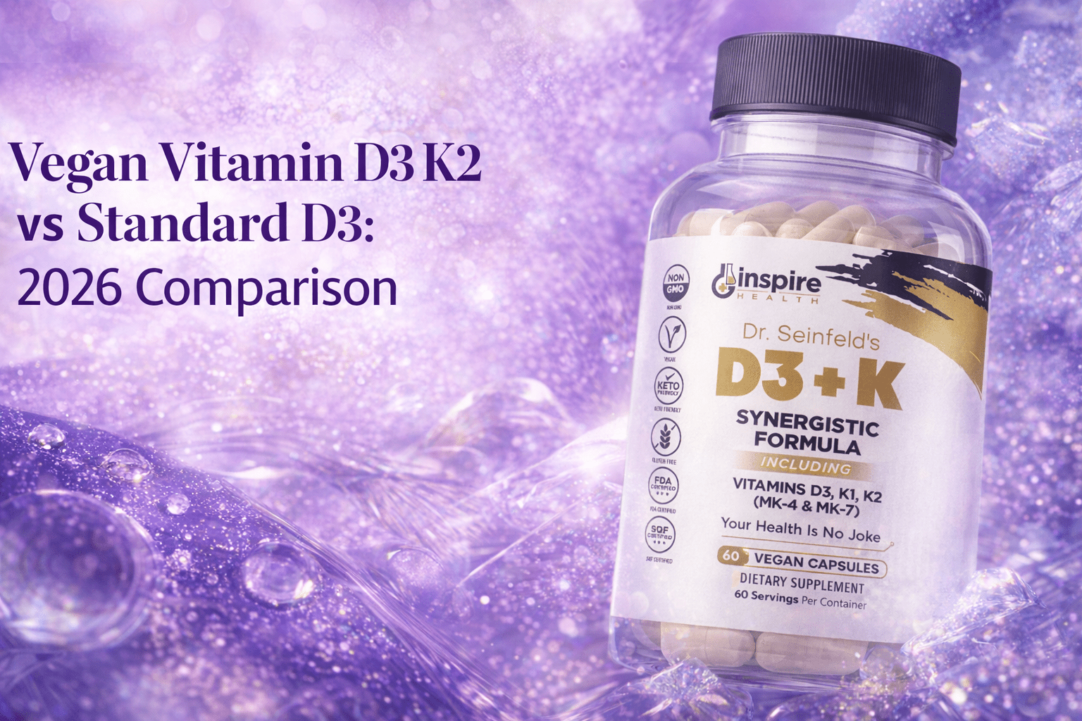Vegan Vitamin D3 K2 vs Standard D3: 2026 Comparison – DrSeinfeld.com ...