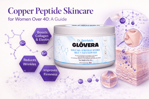 Copper Peptide Skincare for Women Over 40: A Guide - DrSeinfeld.com Operated by Ginspire Health LLC