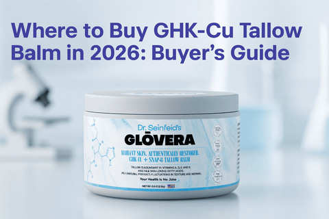 Where to Buy GHK-Cu Tallow Balm in 2026: Buyer's Guide - DrSeinfeld.com Operated by Ginspire Health LLC