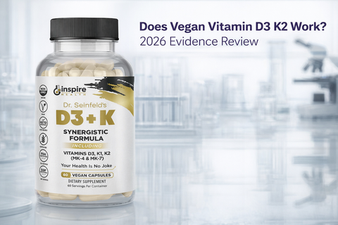 Does Vegan Vitamin D3 K2 Work? 2026 Evidence Review