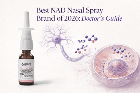 Best NAD Nasal Spray Brand of 2026: Doctor's Guide - DrSeinfeld.com Operated by Ginspire Health LLC