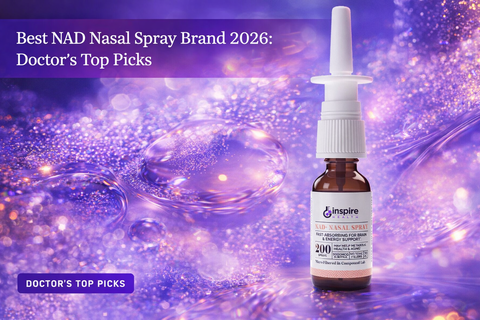 Best NAD Nasal Spray Brand 2026: Doctor's Top Picks - DrSeinfeld.com Operated by Ginspire Health LLC