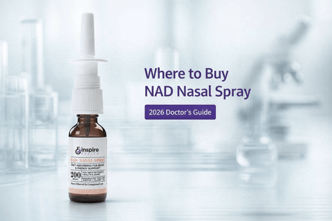 Where to Buy NAD Nasal Spray: 2026 Doctor's Guide - DrSeinfeld.com Operated by Ginspire Health LLC
