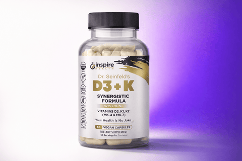 Vitamin D3 K2 Benefits: The Longevity Stack of 2026 - DrSeinfeld.com Operated by Ginspire Health LLC