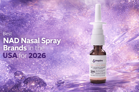 Best NAD Nasal Spray Brands in the USA for 2026 - DrSeinfeld.com Operated by Ginspire Health LLC