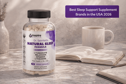 Best Sleep Support Supplement Brands in the USA 2026 - DrSeinfeld.com Operated by Ginspire Health LLC