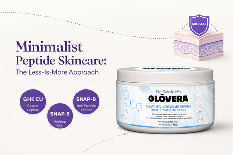 Minimalist Peptide Skincare: The Less-Is-More Approach - DrSeinfeld.com Operated by Ginspire Health LLC