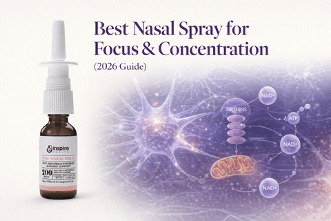 Best Nasal Spray for Focus & Concentration (2026 Guide) - DrSeinfeld.com Operated by Ginspire Health LLC