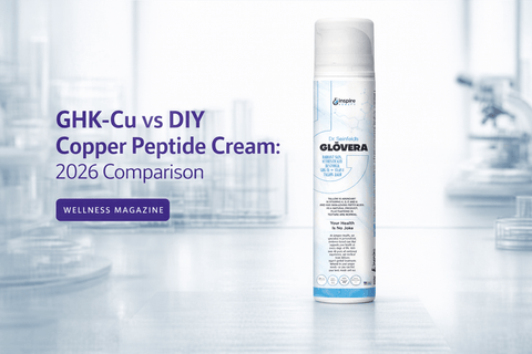 GHK-Cu vs DIY Copper Peptide Cream: 2026 Comparison - DrSeinfeld.com Operated by Ginspire Health LLC
