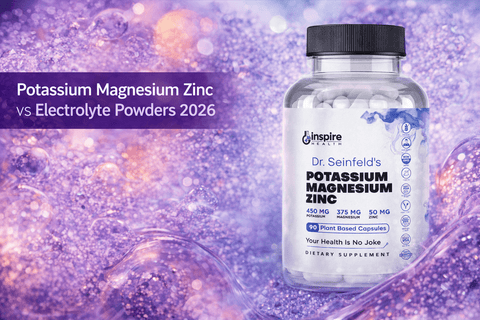 Potassium Magnesium Zinc vs Electrolyte Powders 2026 - DrSeinfeld.com Operated by Ginspire Health LLC