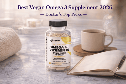 Best Vegan Omega 3 Supplement 2026: Doctor's Top Picks - DrSeinfeld.com Operated by Ginspire Health LLC