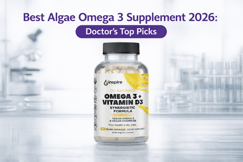 Best Algae Omega 3 Supplement 2026: Doctor's Top Picks - DrSeinfeld.com Operated by Ginspire Health LLC
