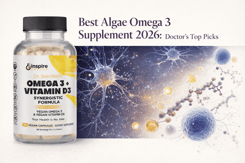 Best Algae Omega 3 Supplement 2026: Doctor's Top Picks - DrSeinfeld.com Operated by Ginspire Health LLC