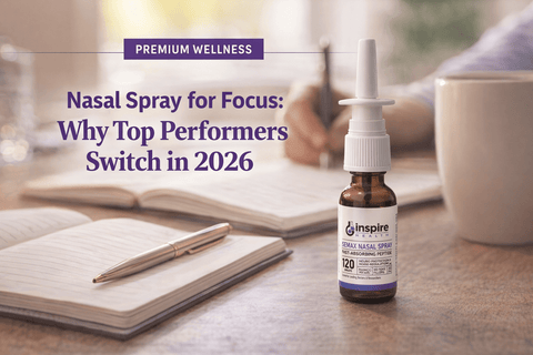 Nasal Spray for Focus: Why Top Performers Switch in 2026 - DrSeinfeld.com Operated by Ginspire Health LLC