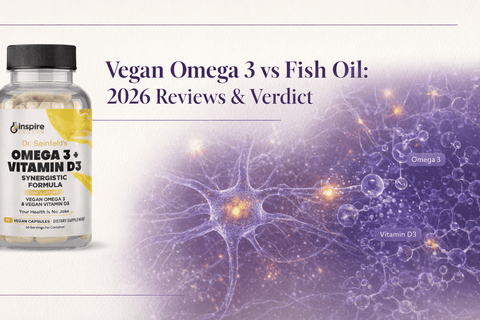 Vegan Omega 3 vs Fish Oil: 2026 Reviews & Verdict - DrSeinfeld.com Operated by Ginspire Health LLC