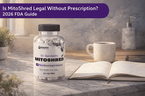 Is MitoShred Legal Without Prescription? 2026 FDA Guide - DrSeinfeld.com Operated by Ginspire Health LLC