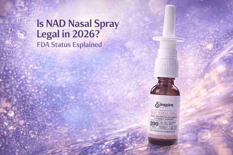 Is NAD Nasal Spray Legal in 2026? FDA Status Explained - DrSeinfeld.com Operated by Ginspire Health LLC