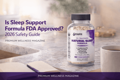 Is Sleep Support Formula FDA Approved? 2026 Safety Guide - DrSeinfeld.com Operated by Ginspire Health LLC