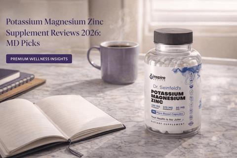 Potassium Magnesium Zinc Supplement Reviews 2026: MD Picks - DrSeinfeld.com Operated by Ginspire Health LLC