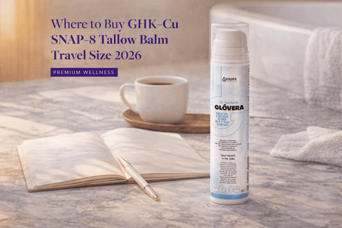 Where to Buy GHK-Cu SNAP-8 Tallow Balm Travel Size 2026 - DrSeinfeld.com Operated by Ginspire Health LLC