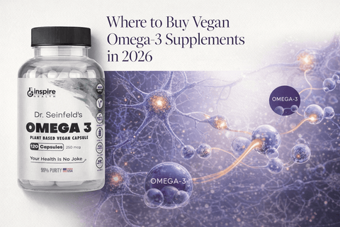 Where to Buy Vegan Omega-3 Supplements in 2026 - DrSeinfeld.com Operated by Ginspire Health LLC