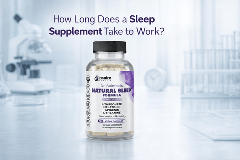 How Long Does a Sleep Supplement Take to Work? - DrSeinfeld.com Operated by Ginspire Health LLC