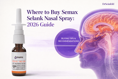 Where to Buy Semax Selank Nasal Spray: 2026 Guide - DrSeinfeld.com Operated by Ginspire Health LLC