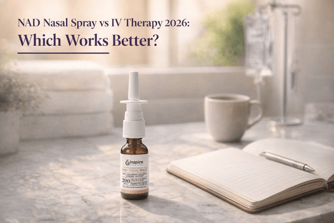 NAD Nasal Spray vs IV Therapy 2026: Which Works Better? - DrSeinfeld.com Operated by Ginspire Health LLC