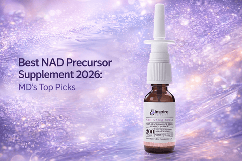 Best NAD Precursor Supplement 2026: MD's Top Picks - DrSeinfeld.com Operated by Ginspire Health LLC