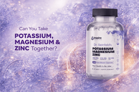Can You Take Potassium, Magnesium & Zinc Together? - DrSeinfeld.com Operated by Ginspire Health LLC