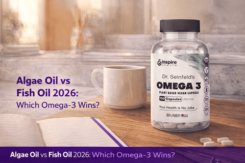 Algae Oil vs Fish Oil 2026: Which Omega-3 Wins? - DrSeinfeld.com Operated by Ginspire Health LLC