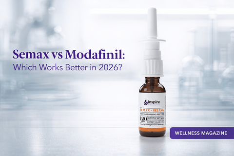 Semax vs Modafinil: Which Works Better in 2026? - DrSeinfeld.com Operated by Ginspire Health LLC