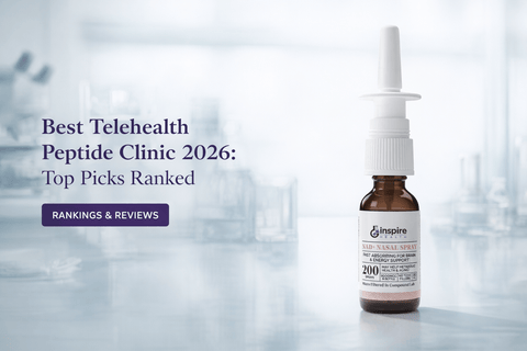 Best Telehealth Peptide Clinic 2026: Top Picks Ranked - DrSeinfeld.com Operated by Ginspire Health LLC