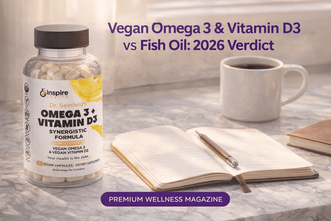 Vegan Omega 3 & Vitamin D3 vs Fish Oil: 2026 Verdict - DrSeinfeld.com Operated by Ginspire Health LLC