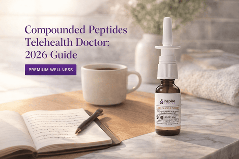 Compounded Peptides Telehealth Doctor: 2026 Guide - DrSeinfeld.com Operated by Ginspire Health LLC