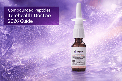 Compounded Peptides Telehealth Doctor: 2026 Guide - DrSeinfeld.com Operated by Ginspire Health LLC