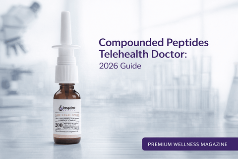 Compounded Peptides Telehealth Doctor: 2026 Guide - DrSeinfeld.com Operated by Ginspire Health LLC