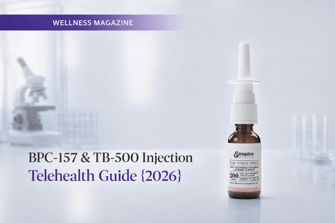 BPC-157 & TB-500 Injection Telehealth Guide (2026) - DrSeinfeld.com Operated by Ginspire Health LLC