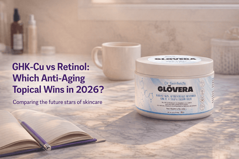GHK-Cu vs Retinol: Which Anti-Aging Topical Wins in 2026? - DrSeinfeld.com Operated by Ginspire Health LLC