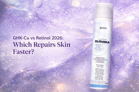 GHK-Cu vs Retinol 2026: Which Repairs Skin Faster? - DrSeinfeld.com Operated by Ginspire Health LLC
