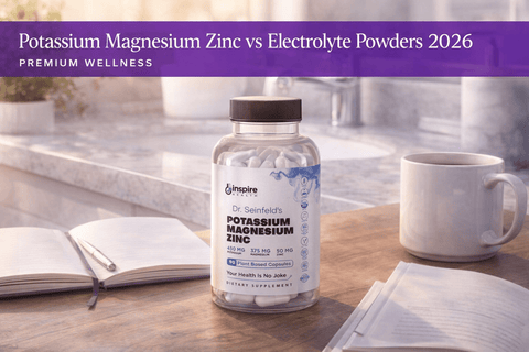 Potassium Magnesium Zinc vs Electrolyte Powders 2026 - DrSeinfeld.com Operated by Ginspire Health LLC