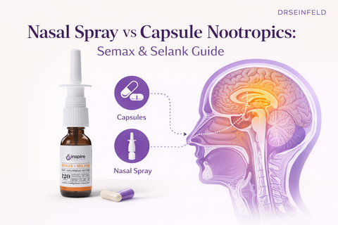 Nasal Spray vs Capsule Nootropics: Semax & Selank Guide