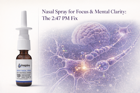 Nasal Spray for Focus & Mental Clarity: The 2:47 PM Fix