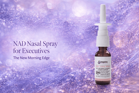 NAD Nasal Spray for Executives: The New Morning Edge - DrSeinfeld.com Operated by Ginspire Health LLC