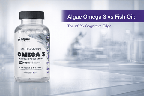 Algae Omega 3 vs Fish Oil: The 2026 Cognitive Edge - DrSeinfeld.com Operated by Ginspire Health LLC