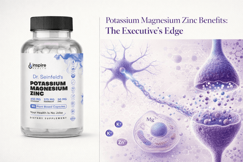 Potassium Magnesium Zinc Benefits: The Executive's Edge - DrSeinfeld.com Operated by Ginspire Health LLC