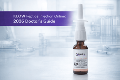 KLOW Peptide Injection Online: 2026 Doctor's Guide - DrSeinfeld.com Operated by Ginspire Health LLC