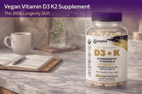 Vegan Vitamin D3 K2 Supplement: The 2026 Longevity Shift