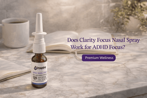 Does Clarity Focus Nasal Spray Work for ADHD Focus? - DrSeinfeld.com Operated by Ginspire Health LLC