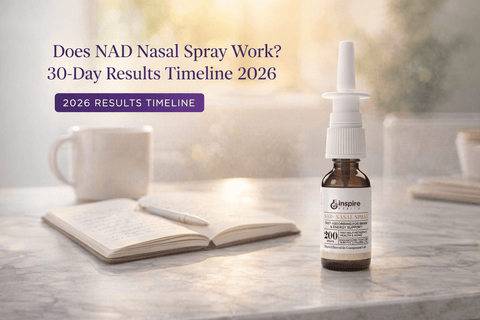 Does NAD Nasal Spray Work? 30-Day Results Timeline 2026 - DrSeinfeld.com Operated by Ginspire Health LLC
